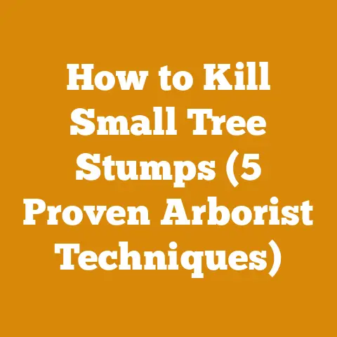 How to Kill Small Tree Stumps (5 Proven Arborist Techniques)