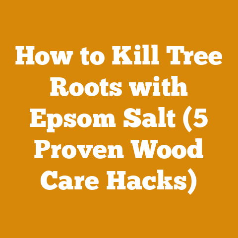 How to Kill Tree Roots with Epsom Salt (5 Proven Wood Care Hacks)