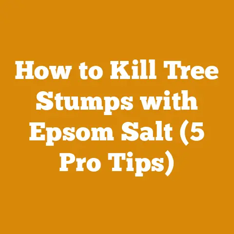 How to Kill Tree Stumps with Epsom Salt (5 Pro Tips)