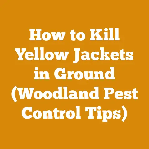 How to Kill Yellow Jackets in Ground (Woodland Pest Control Tips)