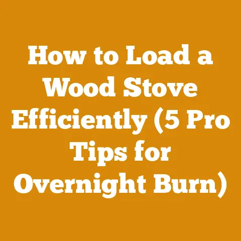 How to Load a Wood Stove Efficiently (5 Pro Tips for Overnight Burn)