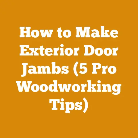 How to Make Exterior Door Jambs (5 Pro Woodworking Tips)