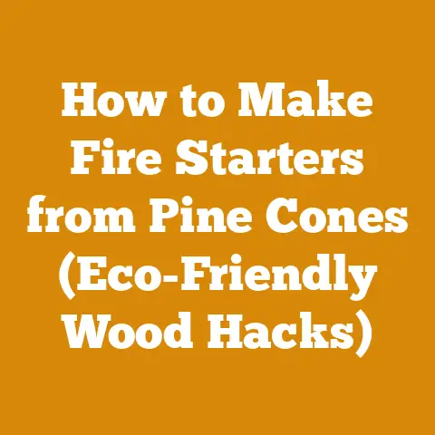 How to Make Fire Starters from Pine Cones (Eco-Friendly Wood Hacks)