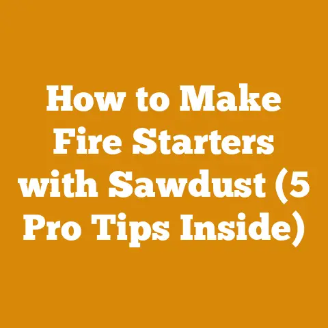 How to Make Fire Starters with Sawdust (5 Pro Tips Inside)