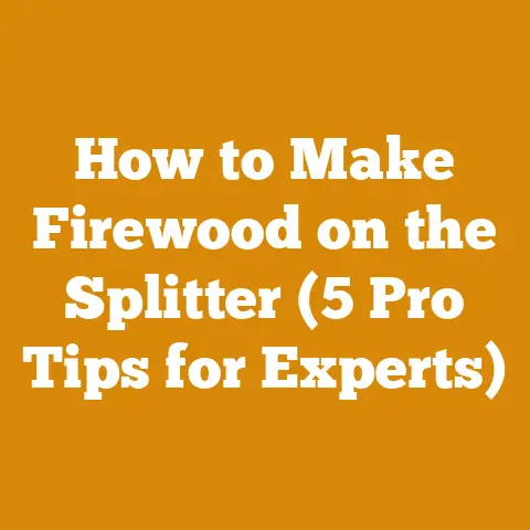 How to Make Firewood on the Splitter (5 Pro Tips for Experts)