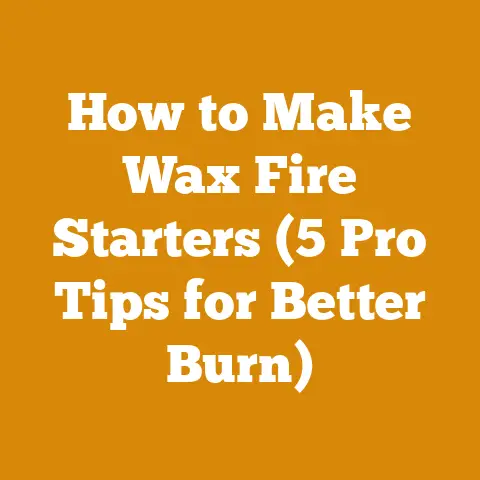 How to Make Wax Fire Starters (5 Pro Tips for Better Burn)