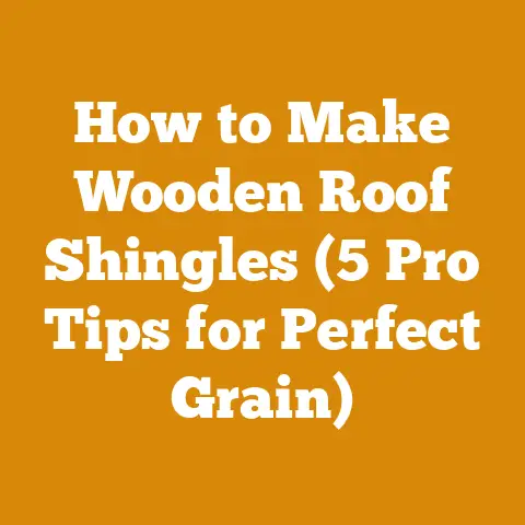 How to Make Wooden Roof Shingles (5 Pro Tips for Perfect Grain)