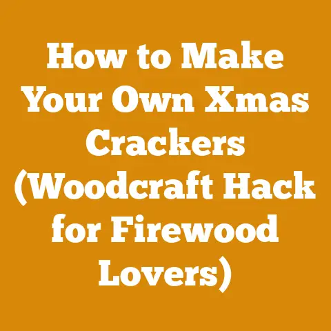 How to Make Your Own Xmas Crackers (Woodcraft Hack for Firewood Lovers)