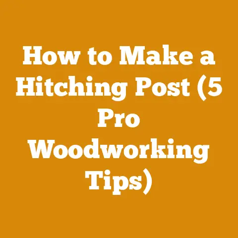 How to Make a Hitching Post (5 Pro Woodworking Tips)