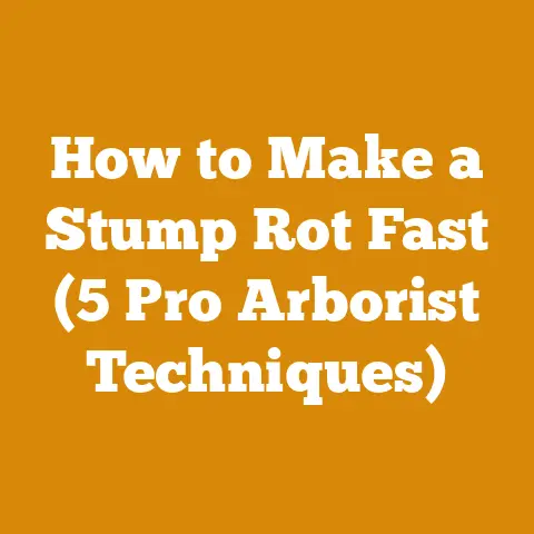 How to Make a Stump Rot Fast (5 Pro Arborist Techniques)