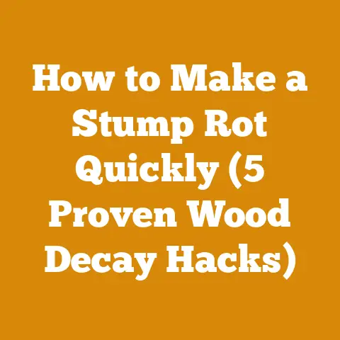 How to Make a Stump Rot Quickly (5 Proven Wood Decay Hacks)