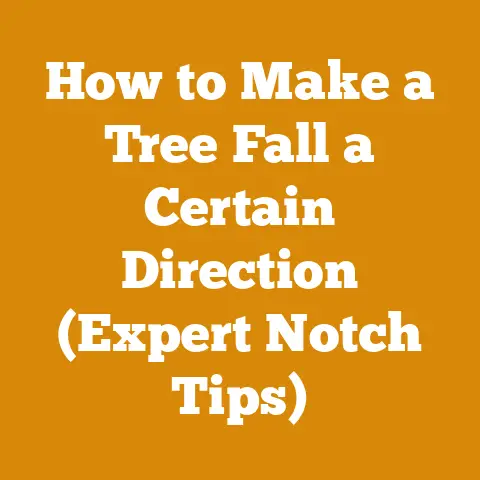 How to Make a Tree Fall a Certain Direction (Expert Notch Tips)