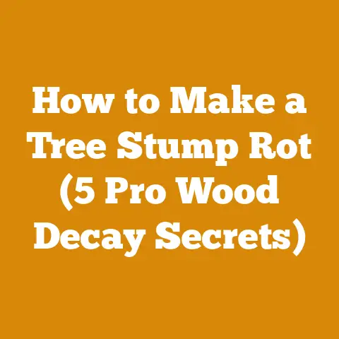 How to Make a Tree Stump Rot (5 Pro Wood Decay Secrets)