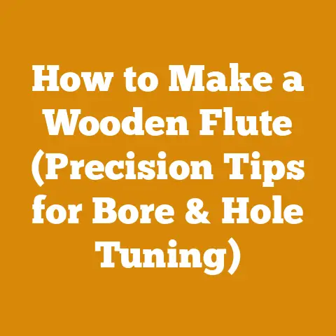 How to Make a Wooden Flute (Precision Tips for Bore & Hole Tuning)