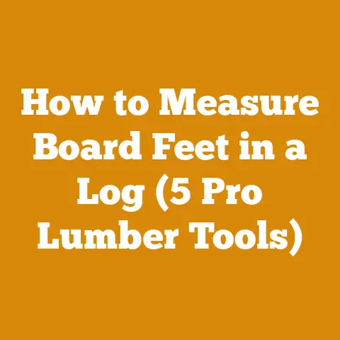 How to Measure Board Feet in a Log (5 Pro Lumber Tools)
