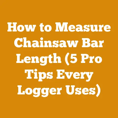 How to Measure Chainsaw Bar Length (5 Pro Tips Every Logger Uses)