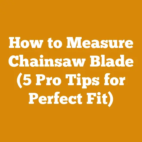 How to Measure Chainsaw Blade (5 Pro Tips for Perfect Fit)