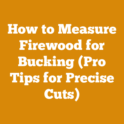 How to Measure Firewood for Bucking (Pro Tips for Precise Cuts)