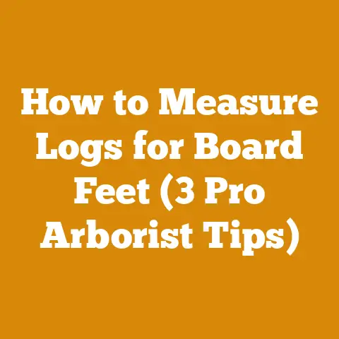 How to Measure Logs for Board Feet (3 Pro Arborist Tips)