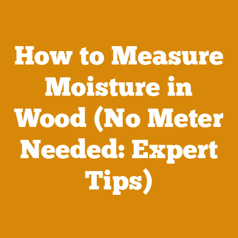 How to Measure Moisture in Wood (No Meter Needed: Expert Tips)