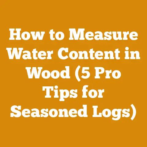 How to Measure Water Content in Wood (5 Pro Tips for Seasoned Logs)