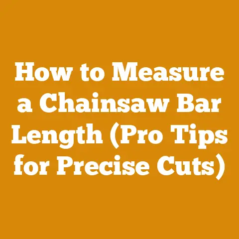 How to Measure a Chainsaw Bar Length (Pro Tips for Precise Cuts)