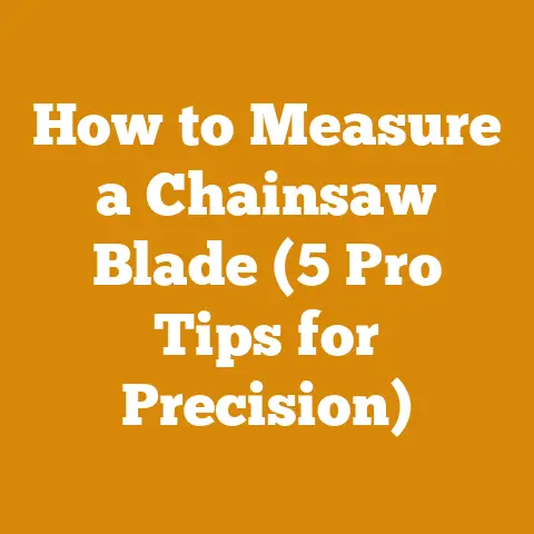 How to Measure a Chainsaw Blade (5 Pro Tips for Precision)