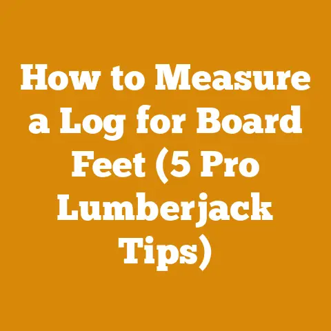 How to Measure a Log for Board Feet (5 Pro Lumberjack Tips)
