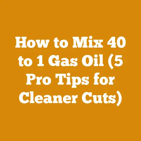 How to Mix 40 to 1 Gas Oil (5 Pro Tips for Cleaner Cuts)