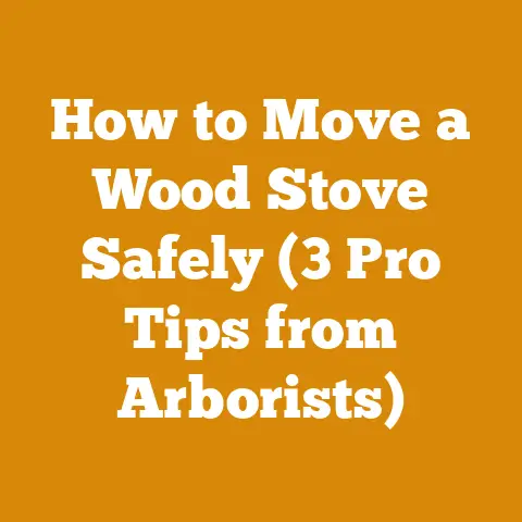 How to Move a Wood Stove Safely (3 Pro Tips from Arborists)