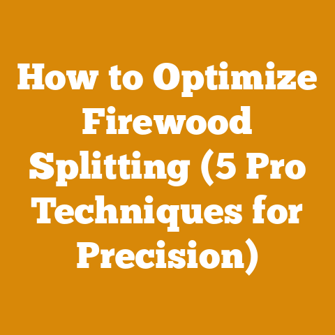 How to Optimize Firewood Splitting (5 Pro Techniques for Precision)