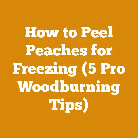 How to Peel Peaches for Freezing (5 Pro Woodburning Tips)