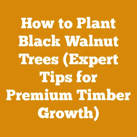 How to Plant Black Walnut Trees (Expert Tips for Premium Timber Growth)