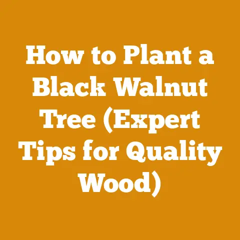 How to Plant a Black Walnut Tree (Expert Tips for Quality Wood)