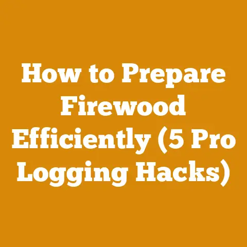 How to Prepare Firewood Efficiently (5 Pro Logging Hacks)