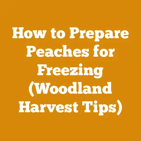 How to Prepare Peaches for Freezing (Woodland Harvest Tips)