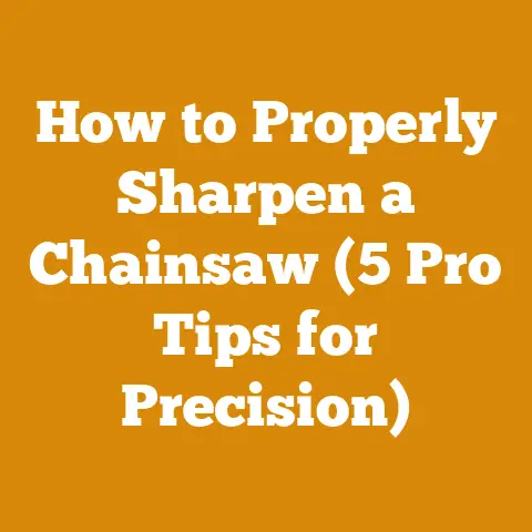 How to Properly Sharpen a Chainsaw (5 Pro Tips for Precision)