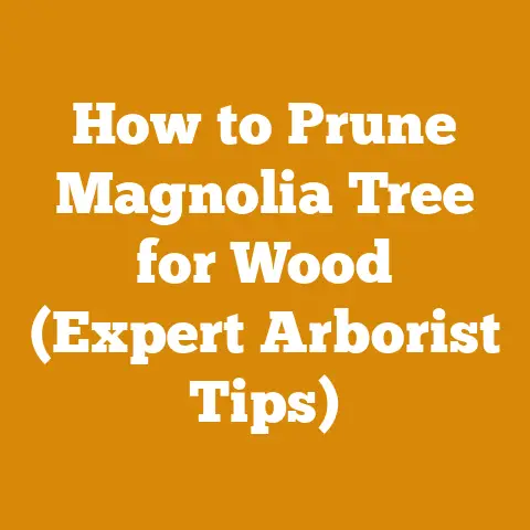 How to Prune Magnolia Tree for Wood (Expert Arborist Tips)