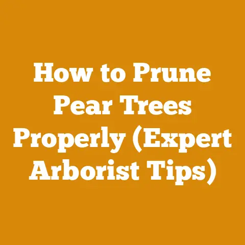 How to Prune Pear Trees Properly (Expert Arborist Tips)