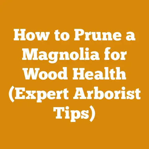 How to Prune a Magnolia for Wood Health (Expert Arborist Tips)