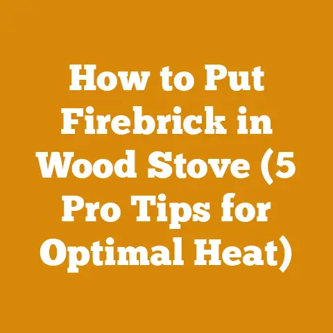 How to Put Firebrick in Wood Stove (5 Pro Tips for Optimal Heat)