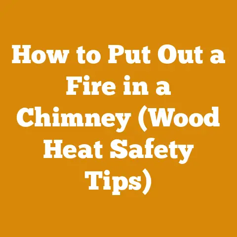How to Put Out a Fire in a Chimney (Wood Heat Safety Tips)