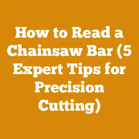 How to Read a Chainsaw Bar (5 Expert Tips for Precision Cutting)