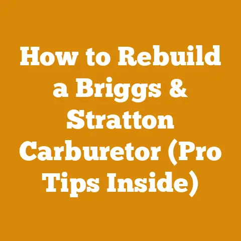 How to Rebuild a Briggs & Stratton Carburetor (Pro Tips Inside)