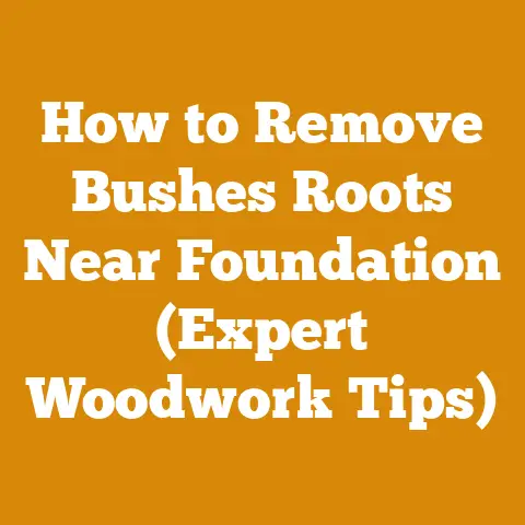 How to Remove Bushes Roots Near Foundation (Expert Woodwork Tips)