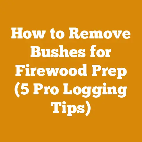 How to Remove Bushes for Firewood Prep (5 Pro Logging Tips)
