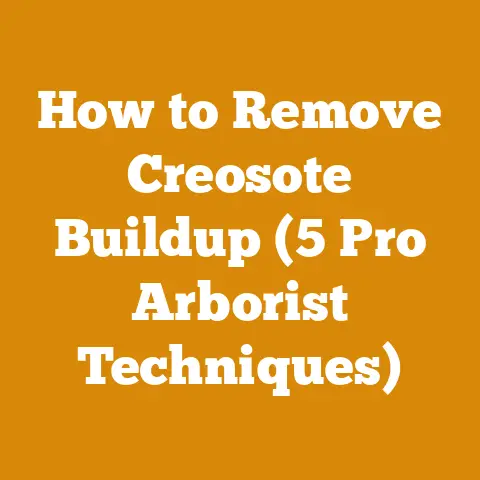 How to Remove Creosote Buildup (5 Pro Arborist Techniques)