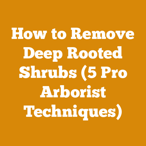 How to Remove Deep Rooted Shrubs (5 Pro Arborist Techniques)