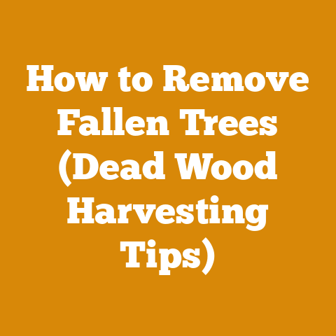 How to Remove Fallen Trees (Dead Wood Harvesting Tips)