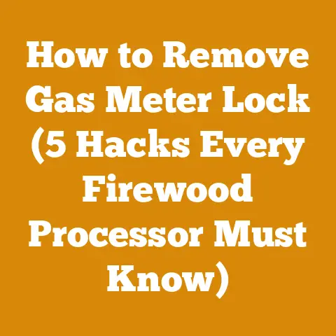 How to Remove Gas Meter Lock (5 Hacks Every Firewood Processor Must Know)